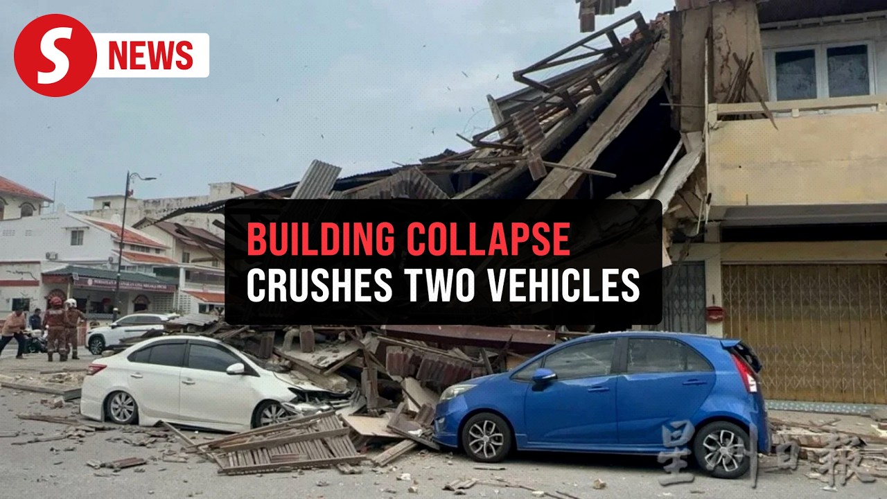 Building under renovation collapses in Melaka, workers feared trapped in rubble