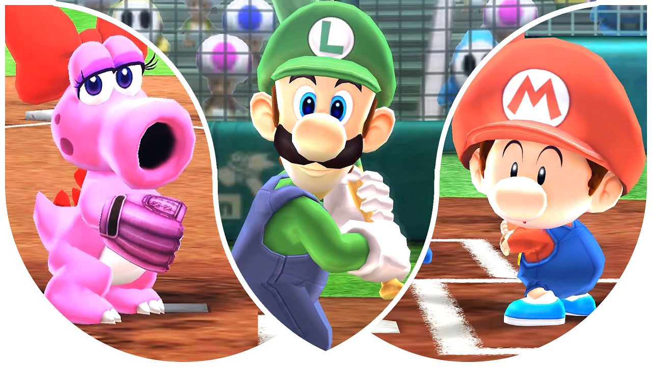Mario Sports Superstars - Baseball - Mushroom Cup.