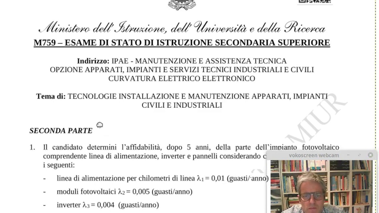 Affidabilità - Sistema in serie  pannelli fotovoltaici AF105
