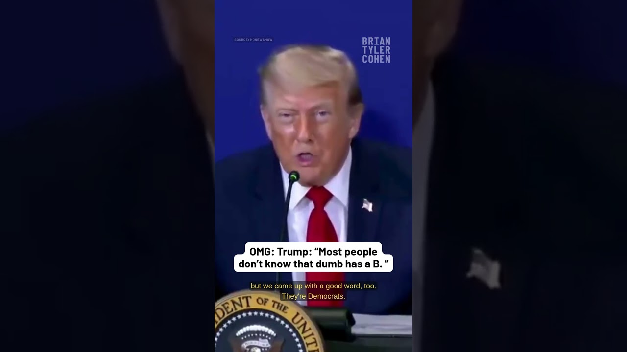 OMG: Trump: &ldquo;Most people don&rsquo;t know that dumb has a B