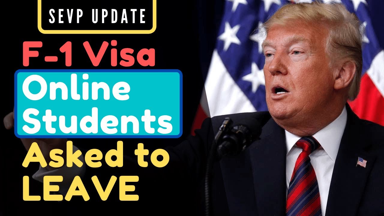 SEVP Major F-1 Visa Update || Fall 2020 - All your options detailed