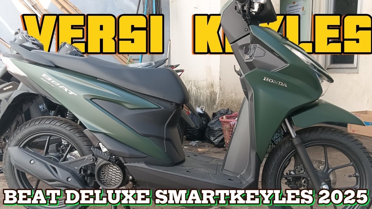 VERSI KEYLES💥 BEAT DELUXE SMARTKEYLES 2025💥WARNA HIJAU DOP
