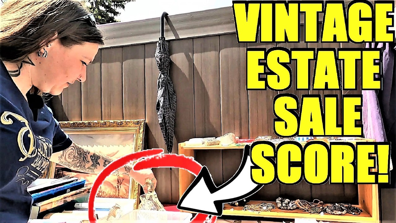 Ep598:  ESTATE SALE full of old Vintage & Antique Collectibles!  😯