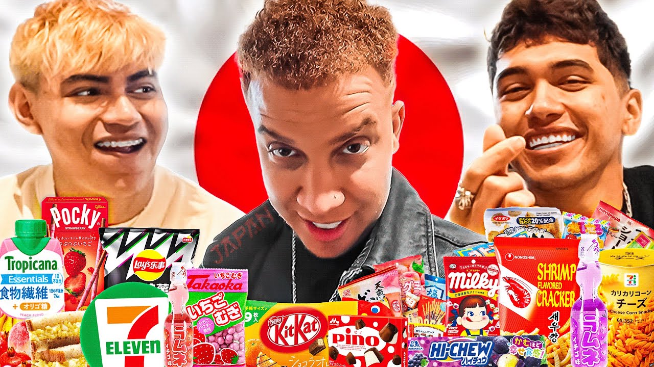 American Gamers Try JAPANESE Snacks for the First Time
