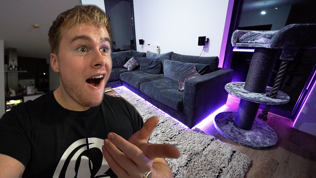 EEN VOLLEDIGE WOONKAMER TRANSFORMATIE!
