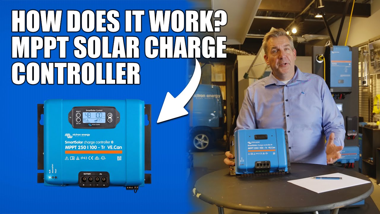 How does a Victron Energy MPPT Solar Charge Controller work?