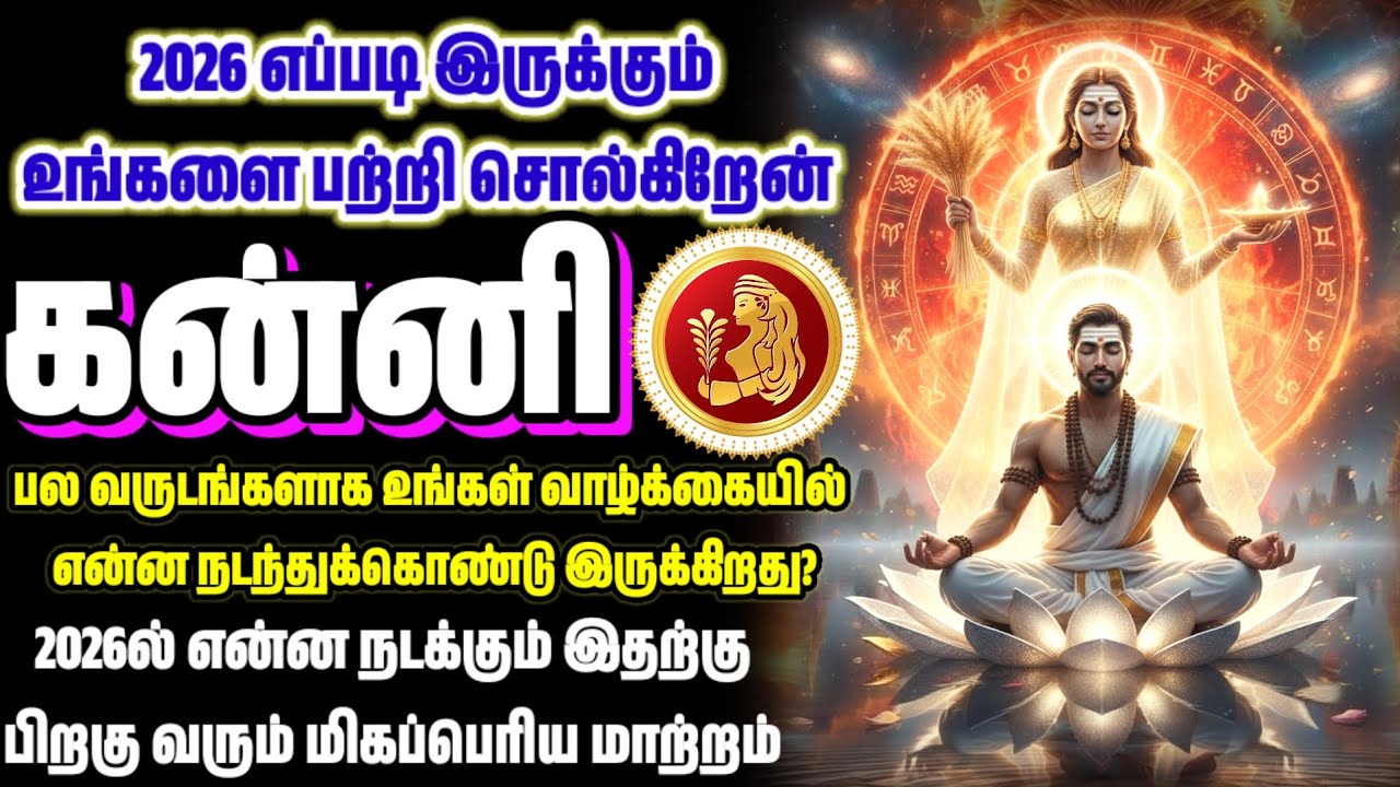 கன்னி 2026 எப்படி இருக்கும்? இதுவரை கடந்து வந்த பாதை | வாழ்க்கையில் 2026 என்ன கொண்டு வரும் | kanni