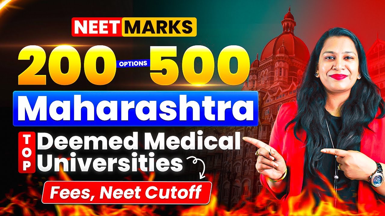 MBBS in Maharashtra: ✅ Top Deemed Medical Colleges 2025 | Fees, Cut Off & Low NEET Score Options