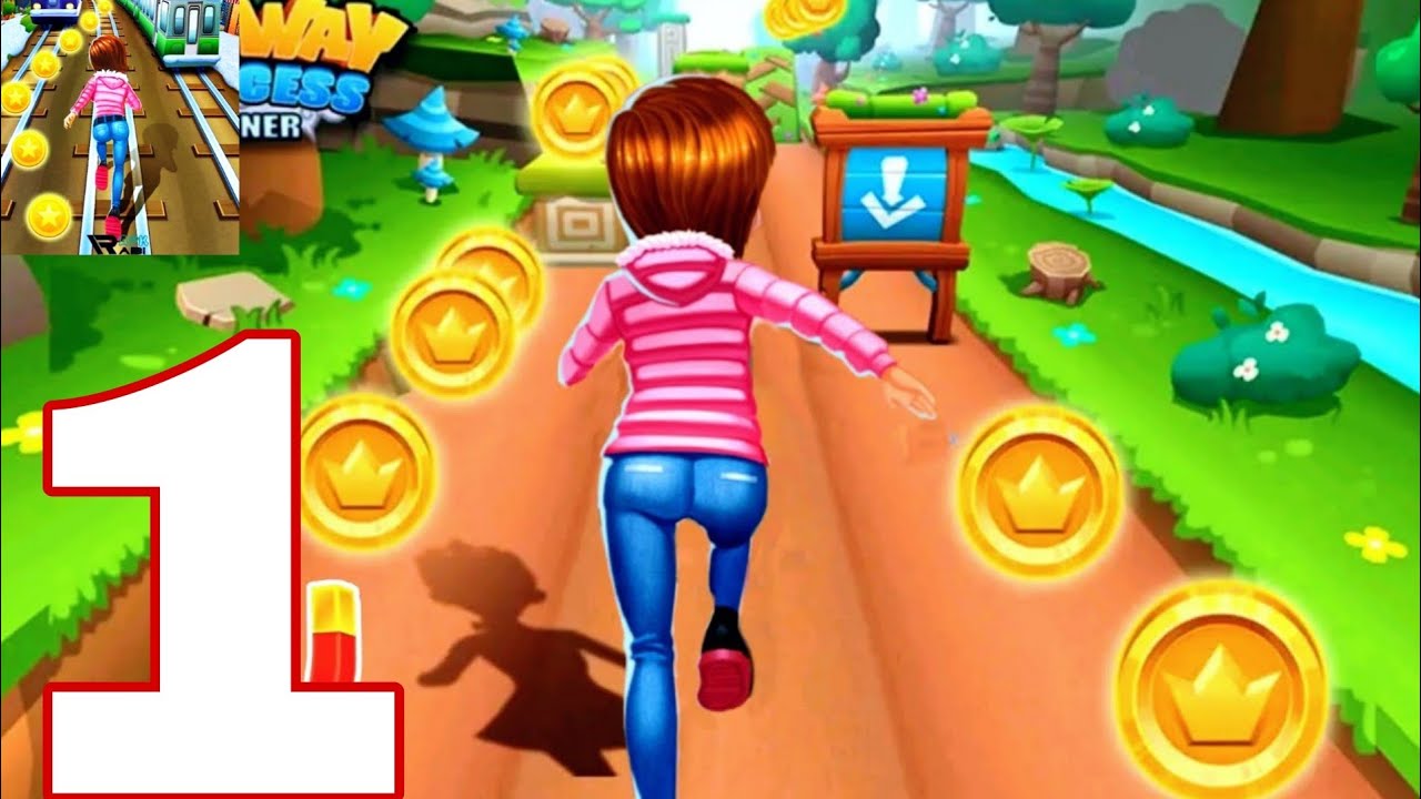 Прохождение игры Subway Princess Runner (Часть 1)