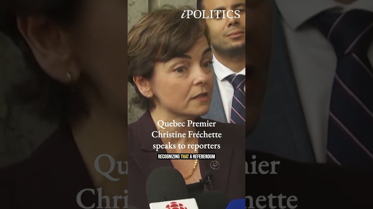 Christine Fr&eacute;chette on Quebec Independence & U.S. Tariffs