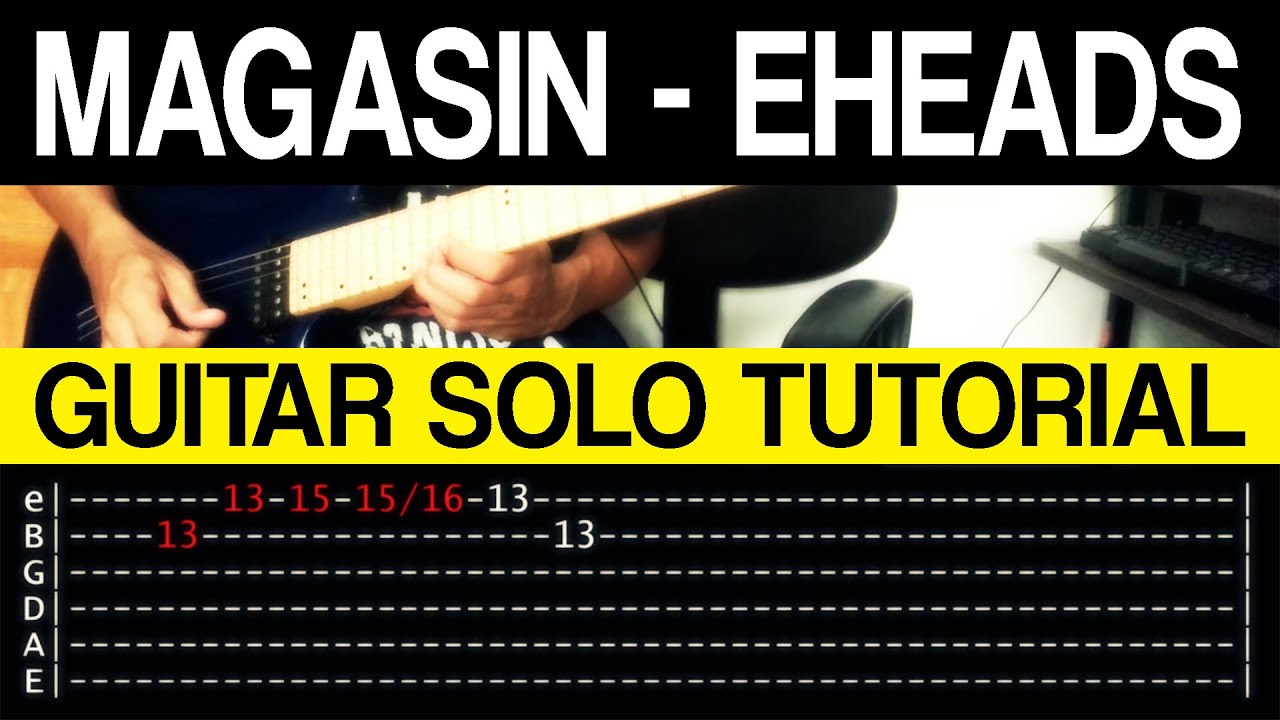 Magasin - Eraserheads Guitar Solo Tutorial (WITH TAB)