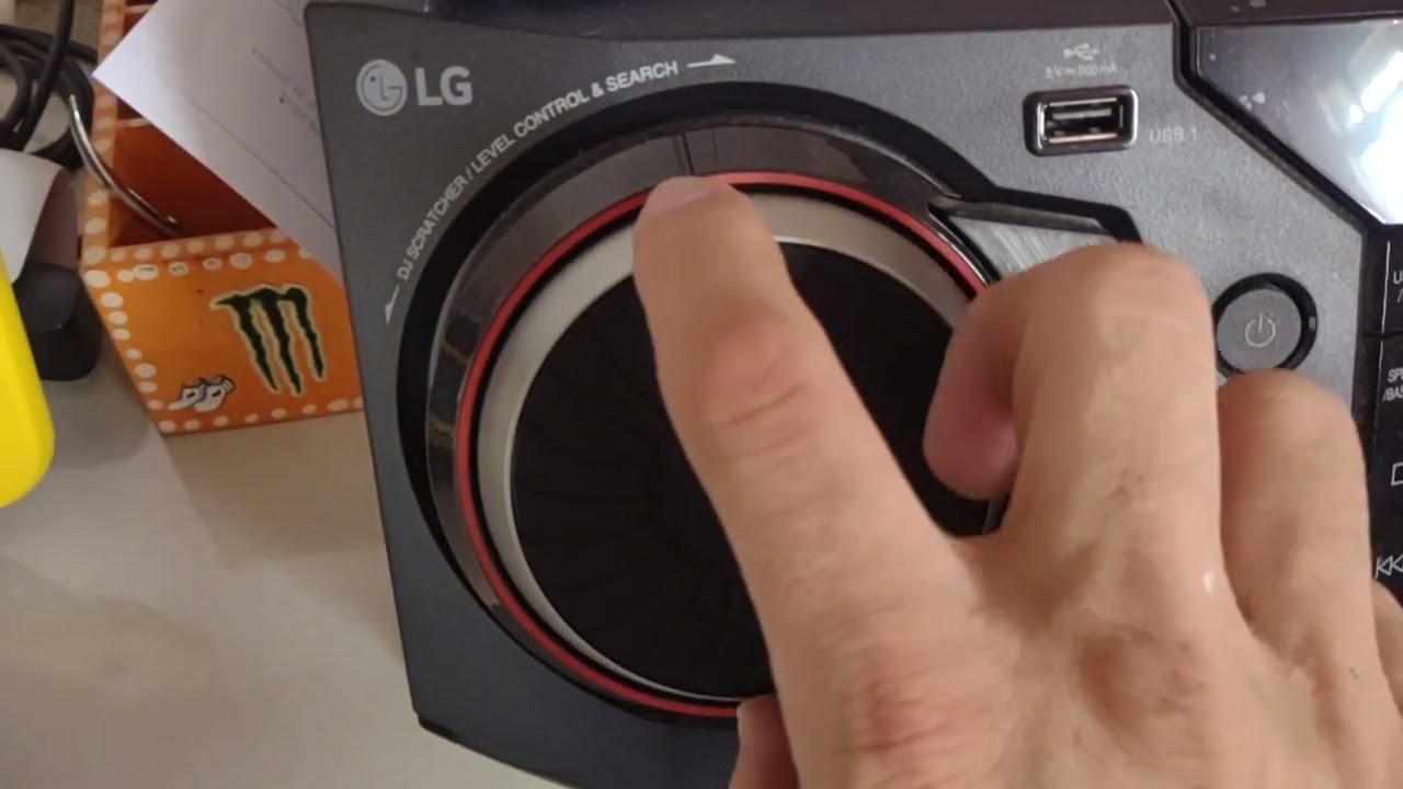 Ensinando equalizar manual o LG CL 98