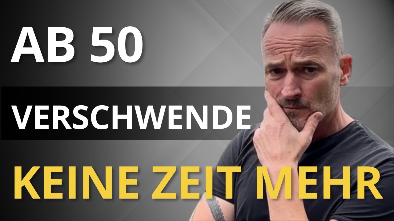 Ab 50 gibt es Dinge, die nicht mehr verhandelbar sind!