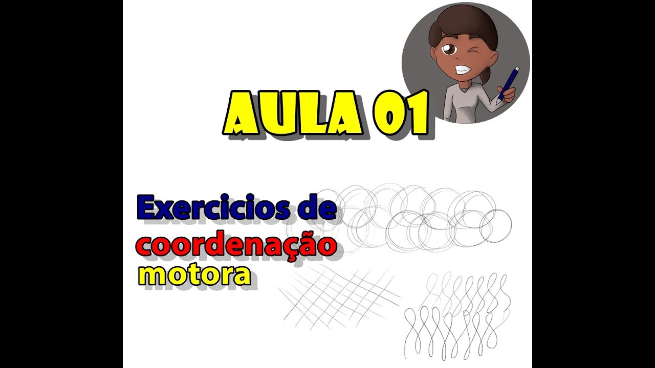 Aula de Desenho # 01- Exercícios de coordenação motora