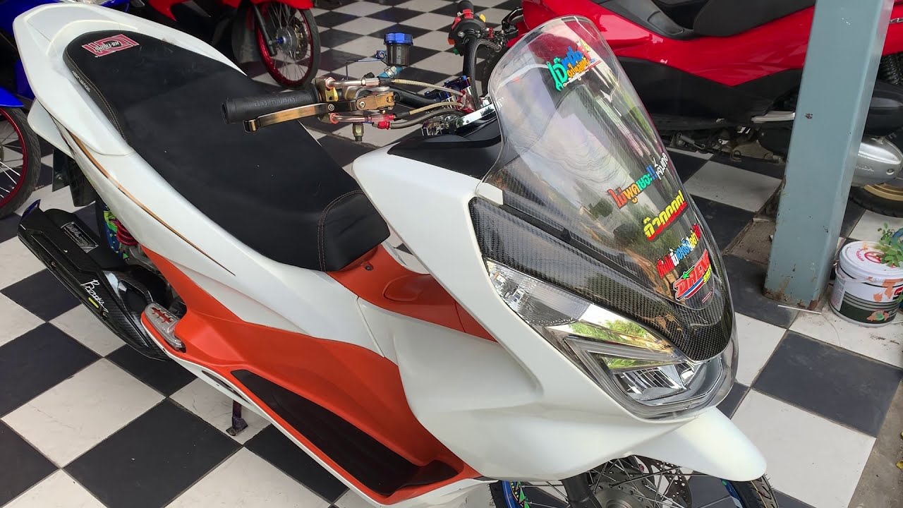 Pcx 2017 แต่งเต็ม วิ่ง 170+ โคตรหล่อ