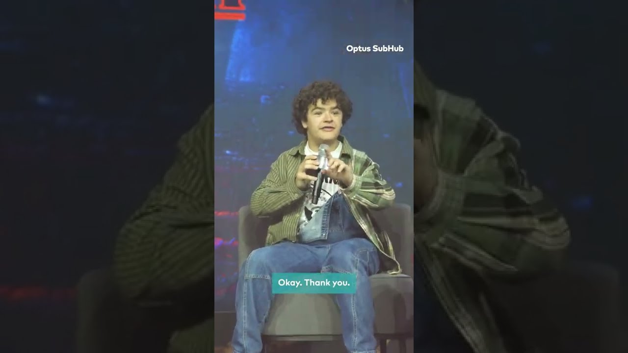 Gaten Matarazzo hates being called Dusty Buns | Stranger Things