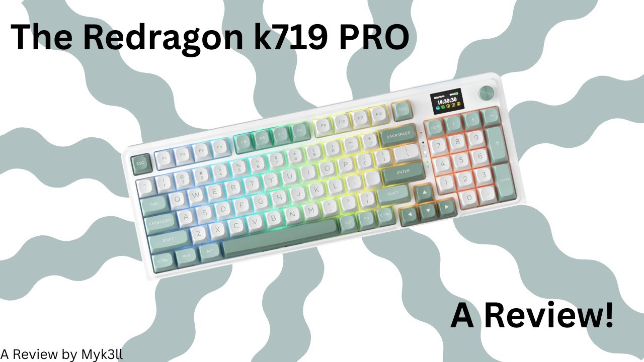 Red Dragon K719 PRO Review!
