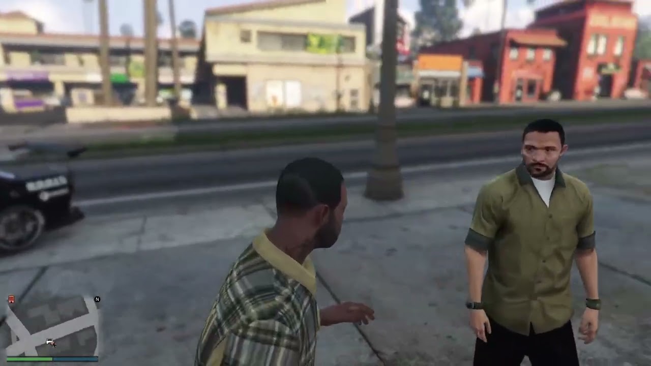 Bro switched up after one punch 