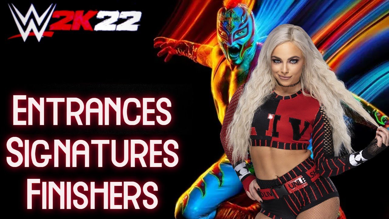WWE 2K22 Entrances/Signatures/Finishers: Liv Morgan