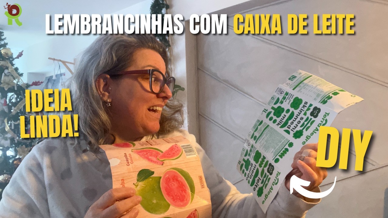 Ideia Simples com Caixa de Leite que Muda Tudo!