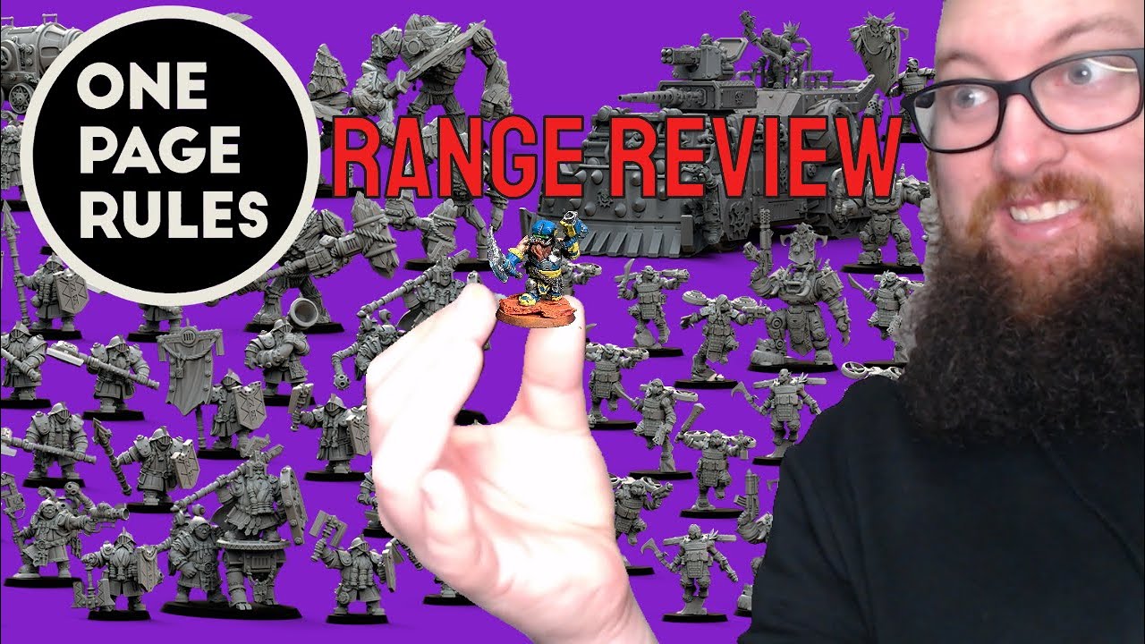 One Page Rules Miniatures Review