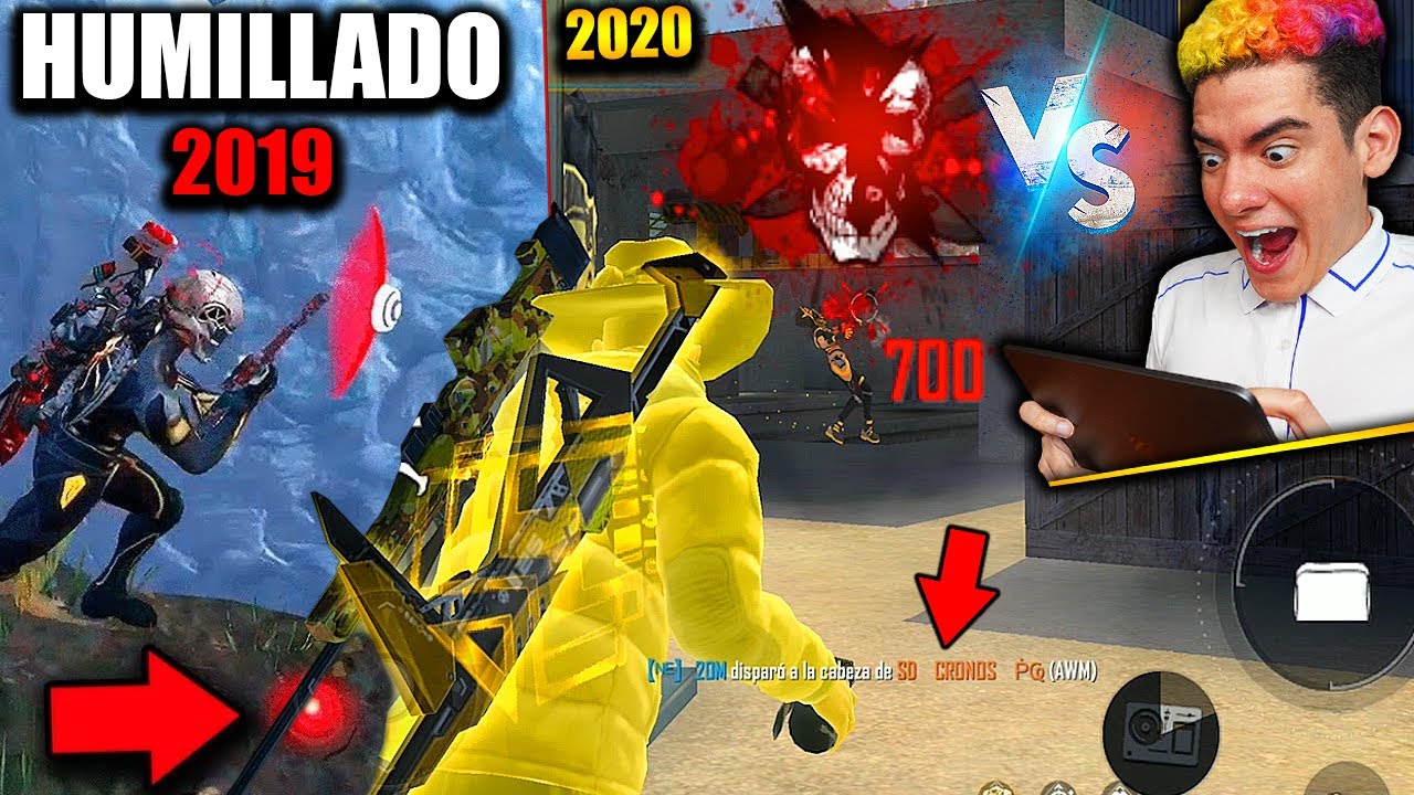 ME HUMILLO CON MINAS HACE UN AÑO Y ME ENFRENTE CON EL EN 1 VS 1 EN FREE FIRE *paliza* | TheDonato
