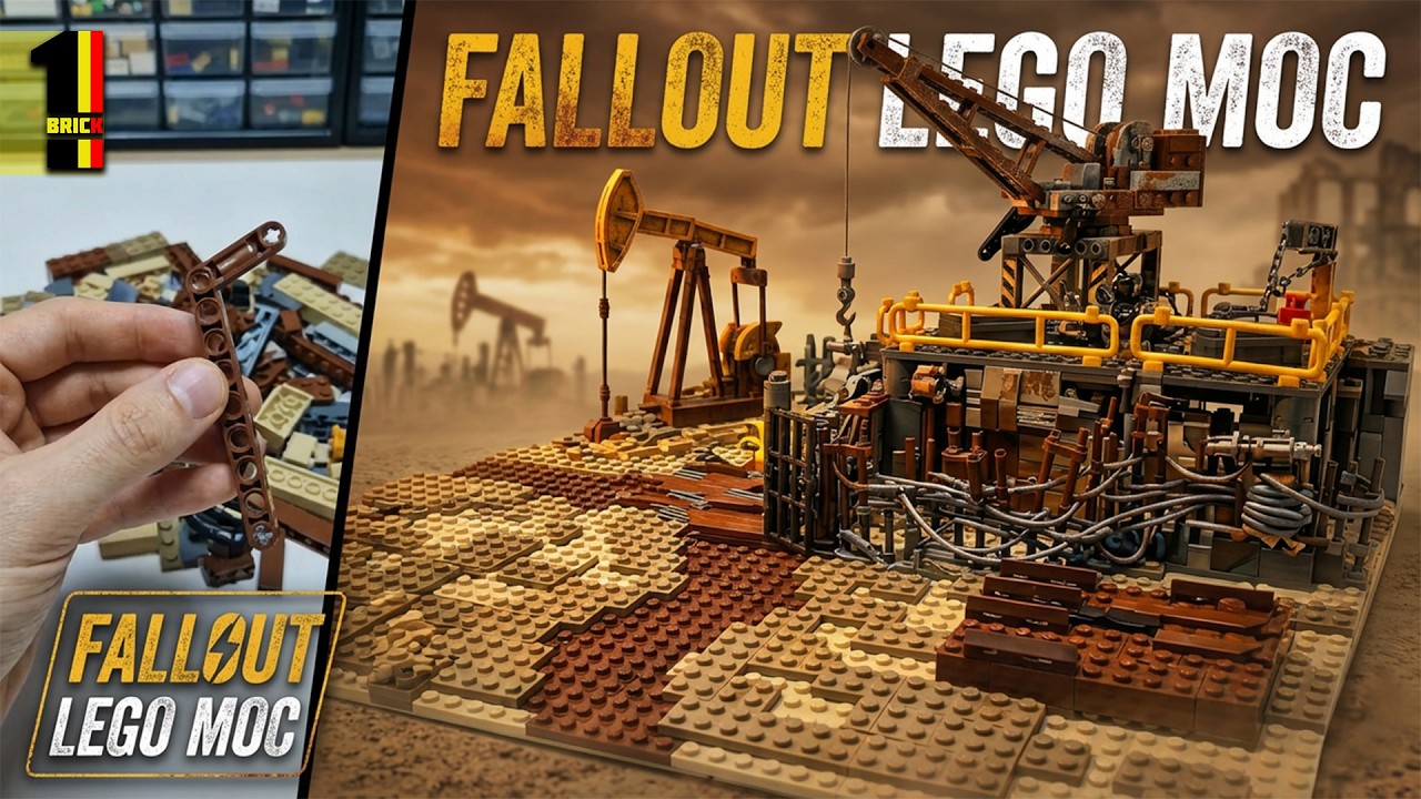 Welcome to HOLT CITY | FALLOUT LEGO MOC