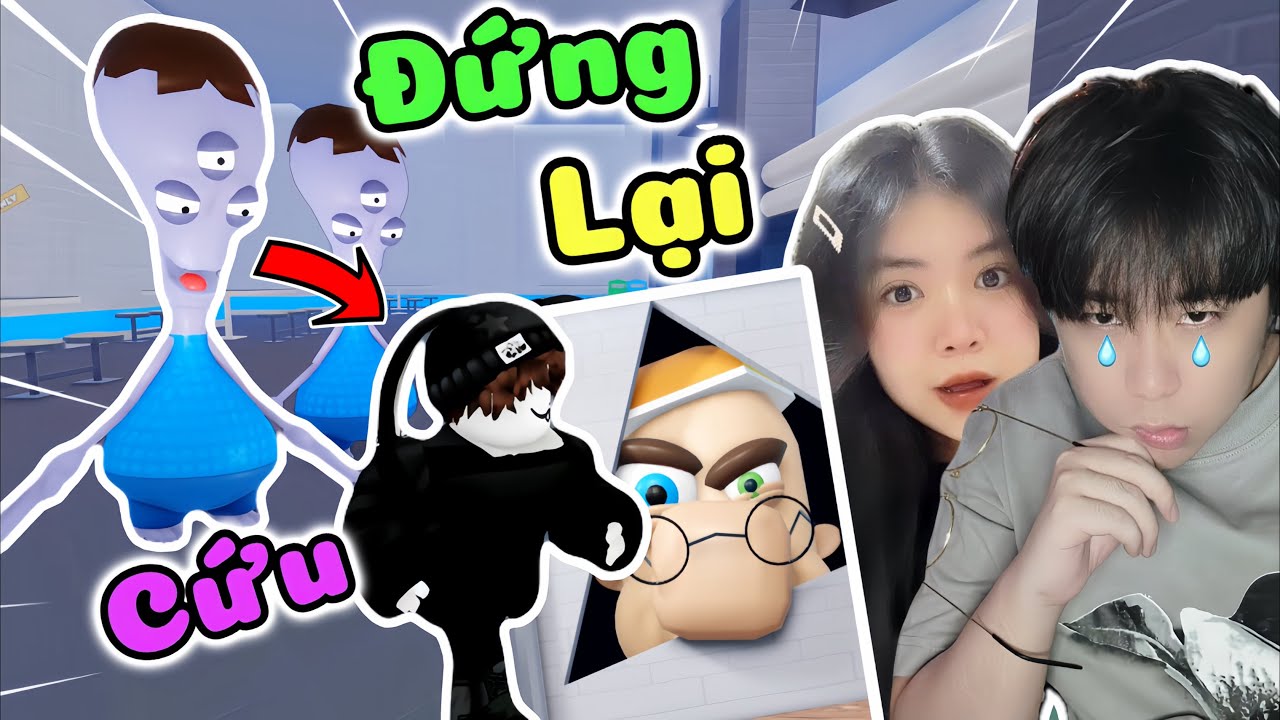 Lần đầu chơi game trường học có người ngoài Hành Tinh trong Roblox