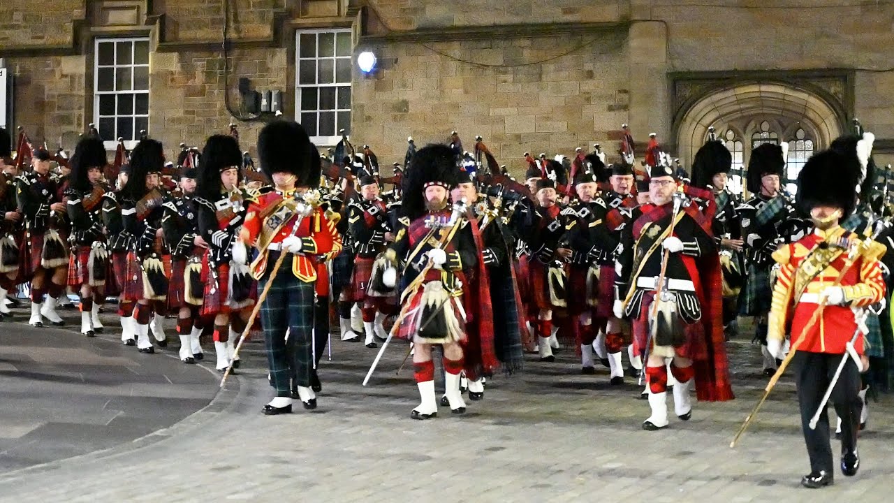 The Brave and Proud are marching by! | Royal Edinburgh Military Tattoo 2025 March Out on 9 August