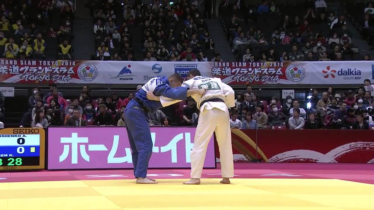 BLOSHENKO Artem UKR  - LAREM Kacper POL. - 100 kg. Grand Slam Tokyo 2014