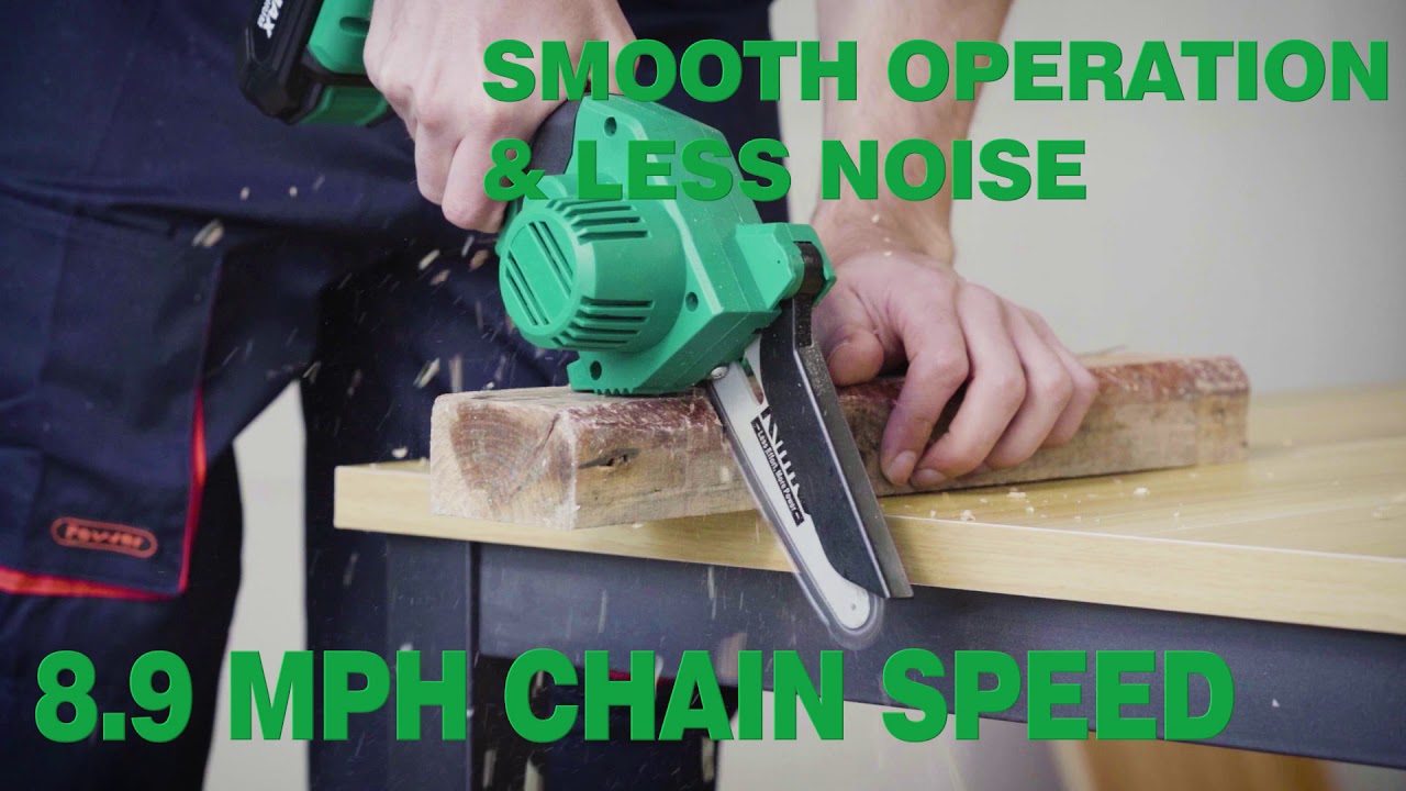 【New Release】KIMO Mini Electronic Cordless Chainsaw | Best Tool in 2021 | Garden Helper
