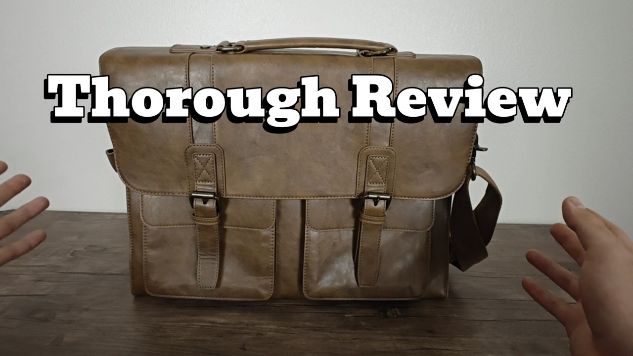 Thorough Review - Leather Messenger Bag