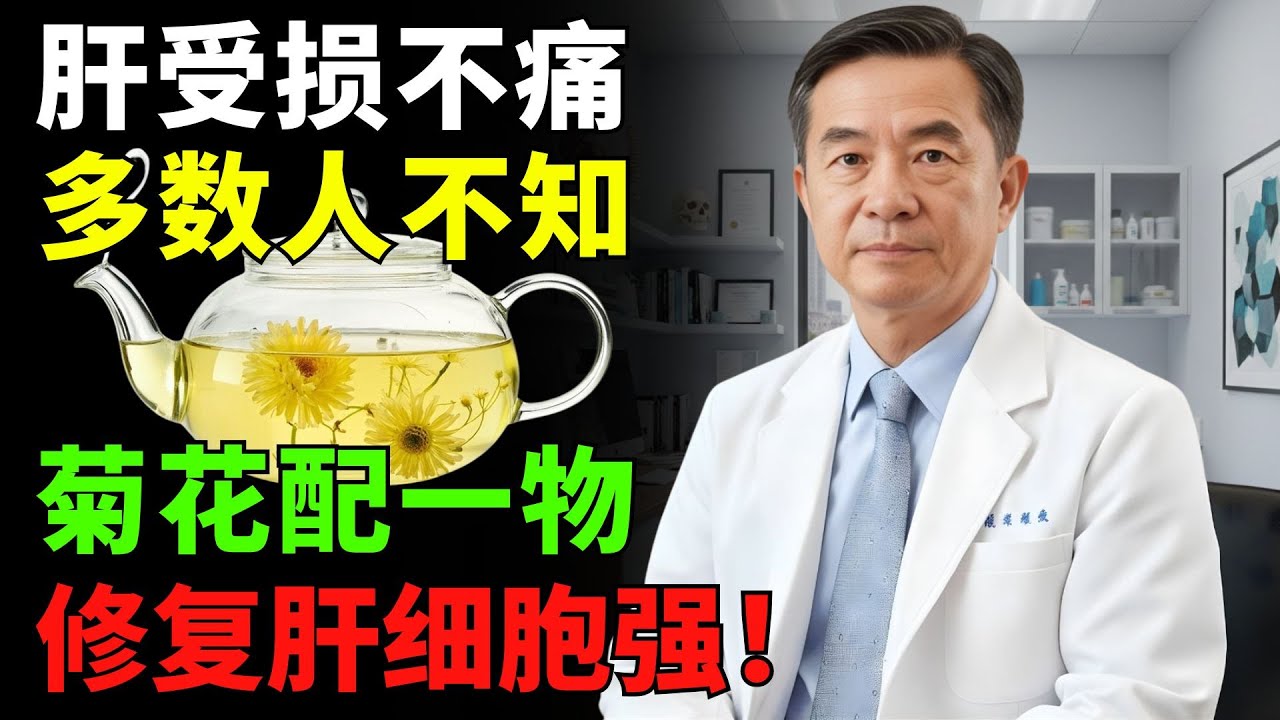 很多人不知道肝已經很累——幾朵菊花搭配這一物，天天喝更舒服