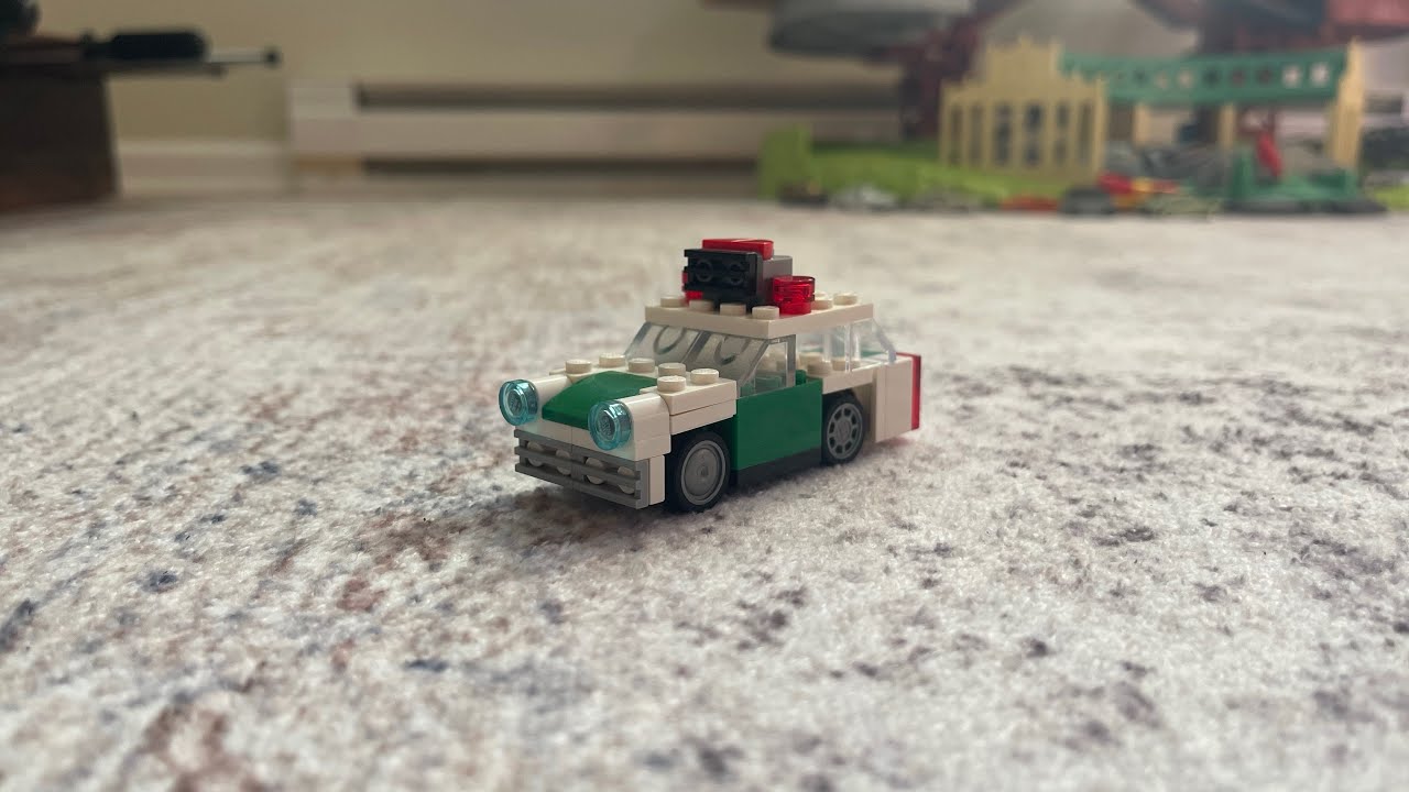 How to make a Lego police Trabant 601(German style)