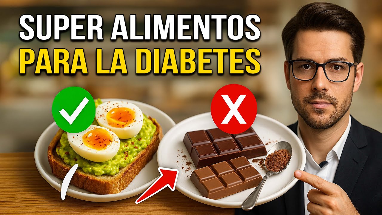 11 Secretos para Reducir la GLUCOSA en Sangre con Alimentos