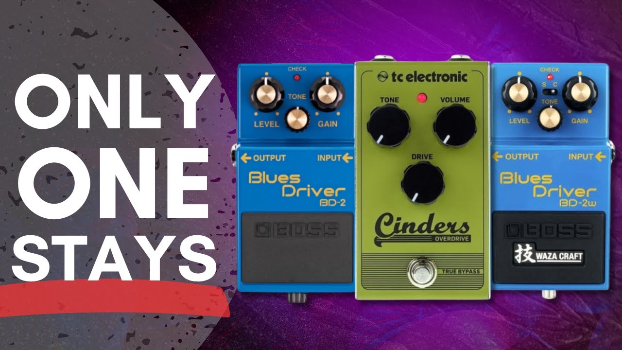 Pedal Chopping Block: BOSS Blues Driver shootout