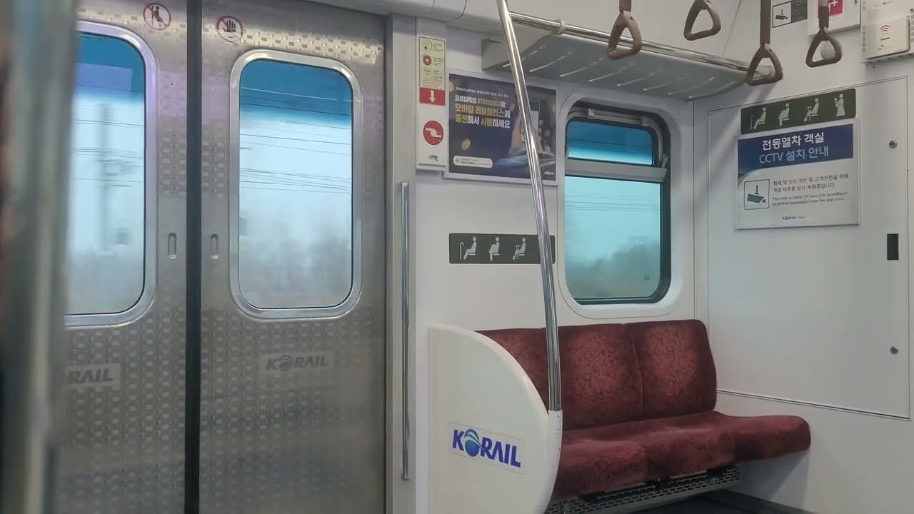 수도권 전철 1호선 311B92편성 평택 ~ 성환 고속주행음