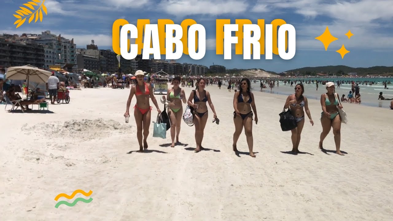 🌊🏖 PRAIA DO FORTE AO VIVO - Cabo Frio Agora | THINGS TO DO IN BRAZIL 🇧🇷