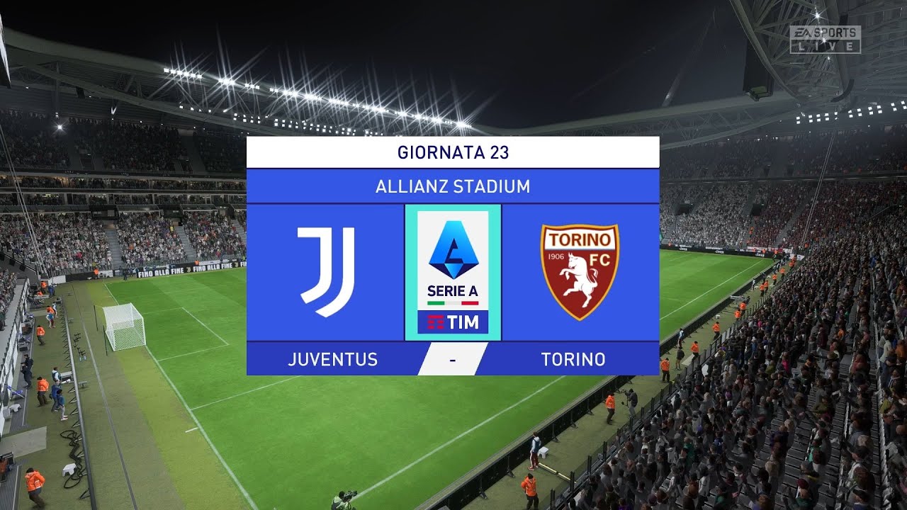 Juventus vs Torino | Serie A | FIFA 23 Simulation