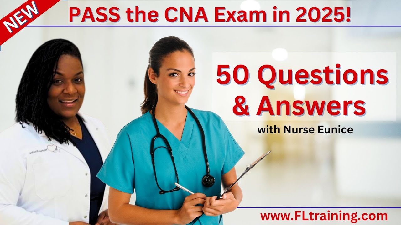 ✨Sunday Night Live: 50 CNA Practice Test Questions with Nurse Eunice