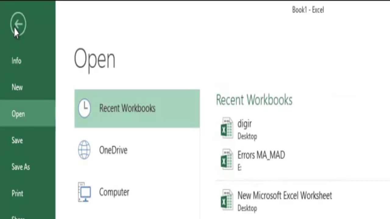 Lesson 02 Environment Excel - Microsoft Excel 2013 - Sahalsoftware - Af soomaali