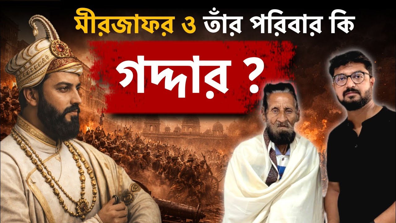সিরাজের সঙ্গে বেইমানি নাকি প্লাটা জবাব? কী ছিল মীরজাফরের ইতিহাস? History of Mirjafar | Kunal Bose 