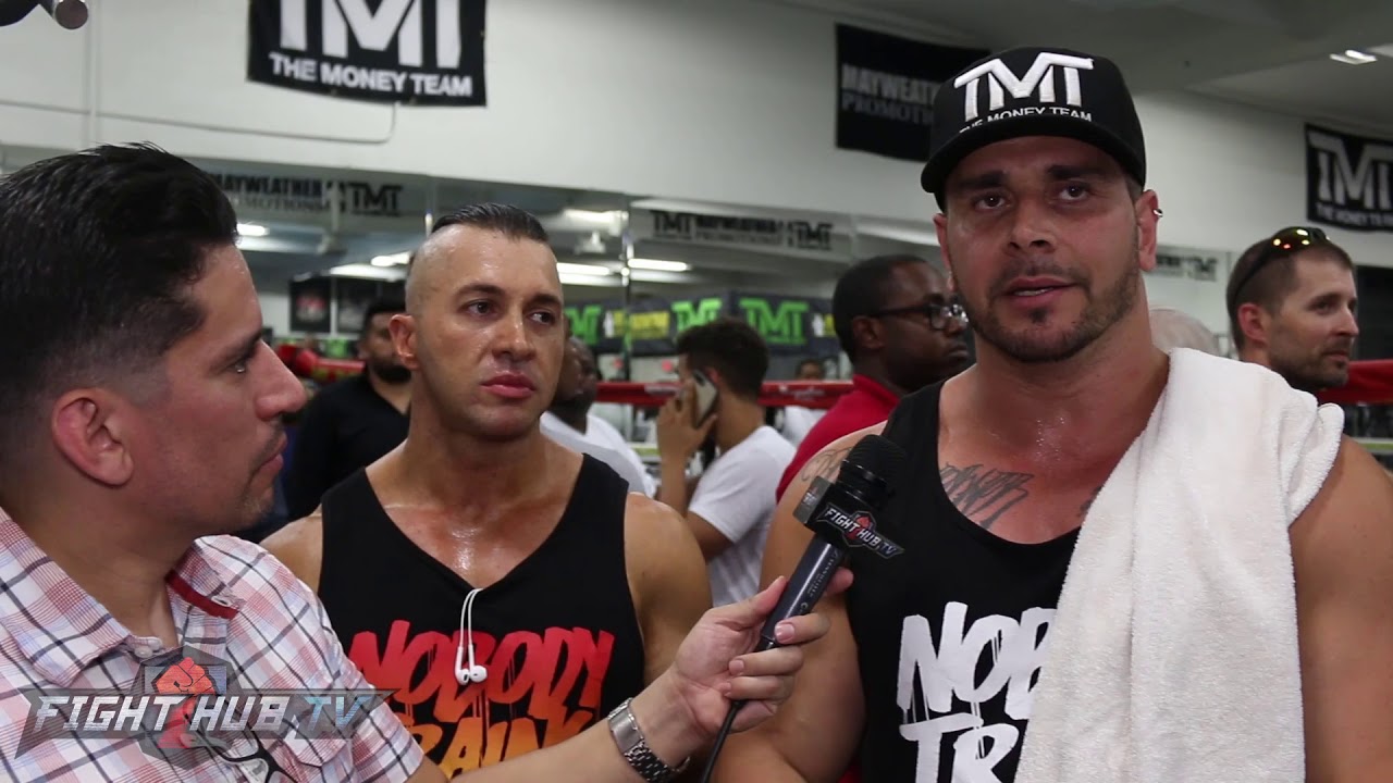 MAYWEATHER'S BODYGUARDS ON MCGREGOR FANS CALLING THEM 