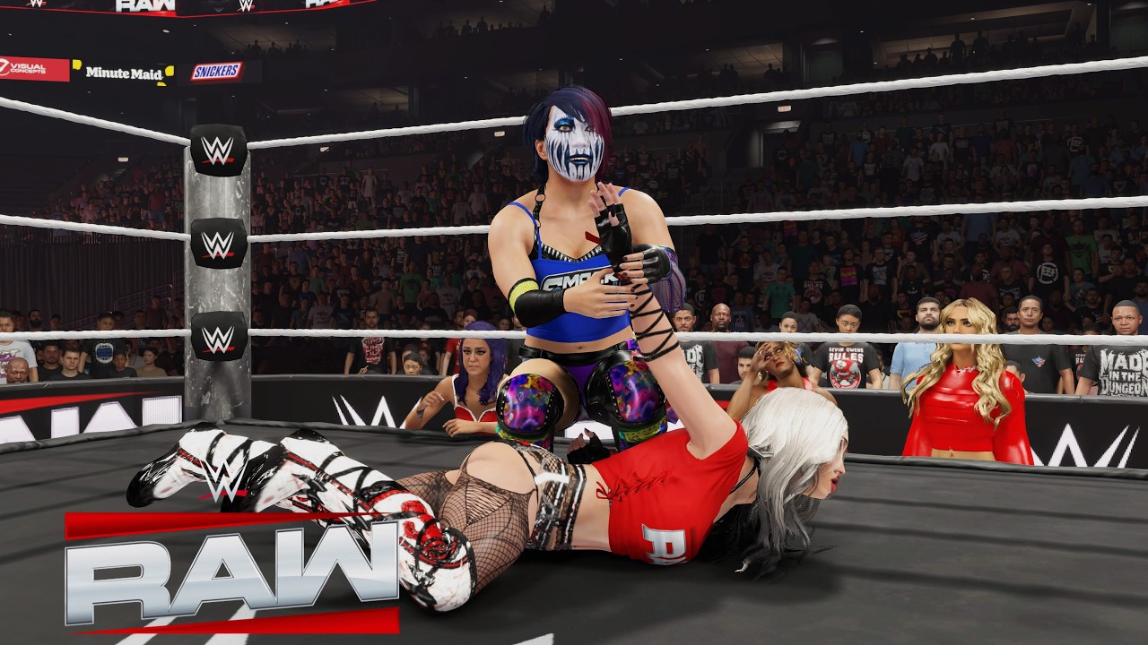 WWE 2K25 RAW - КАПИТАН ХИЗЕР (КОМАНДА RAW) ПРОТИВ КАПИТАНА АСУКИ