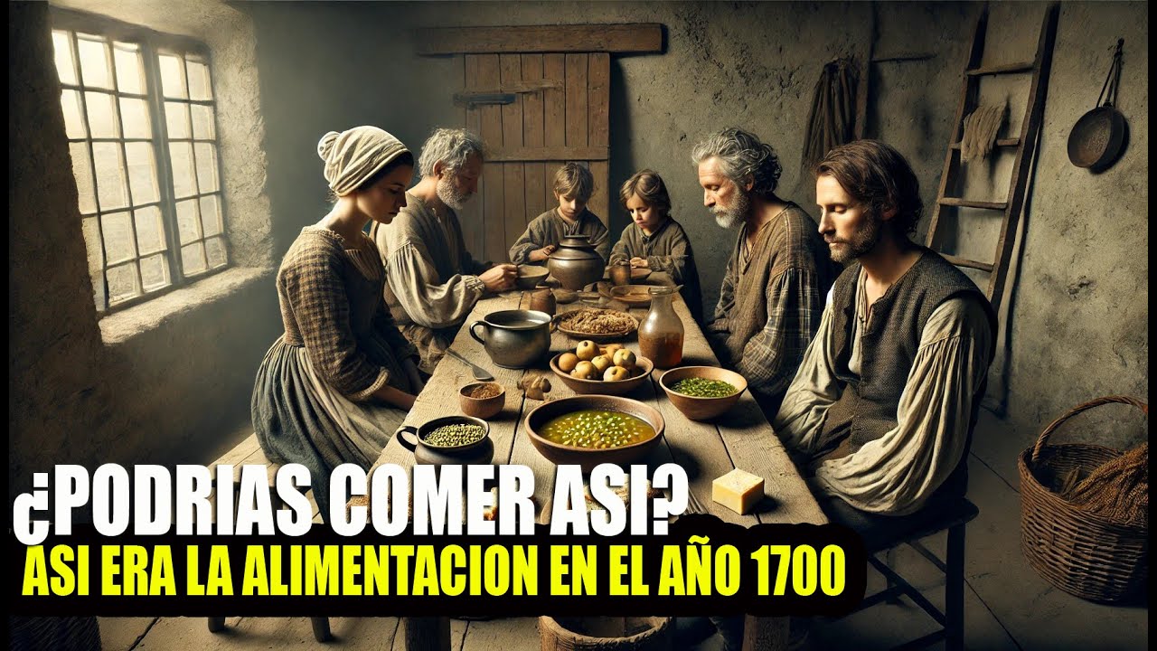 &iquest;Podr&iacute;as Comer As&iacute;? As&iacute; Era la Alimentaci&oacute;n en el a&ntilde;o 1700