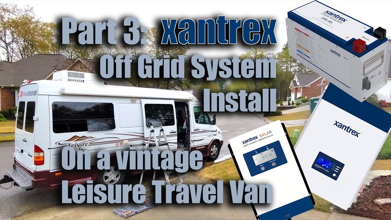 Part 3 - Xantrex 2000 Watt Inverter, MPPT Charge Controller, 240ah Battery Install