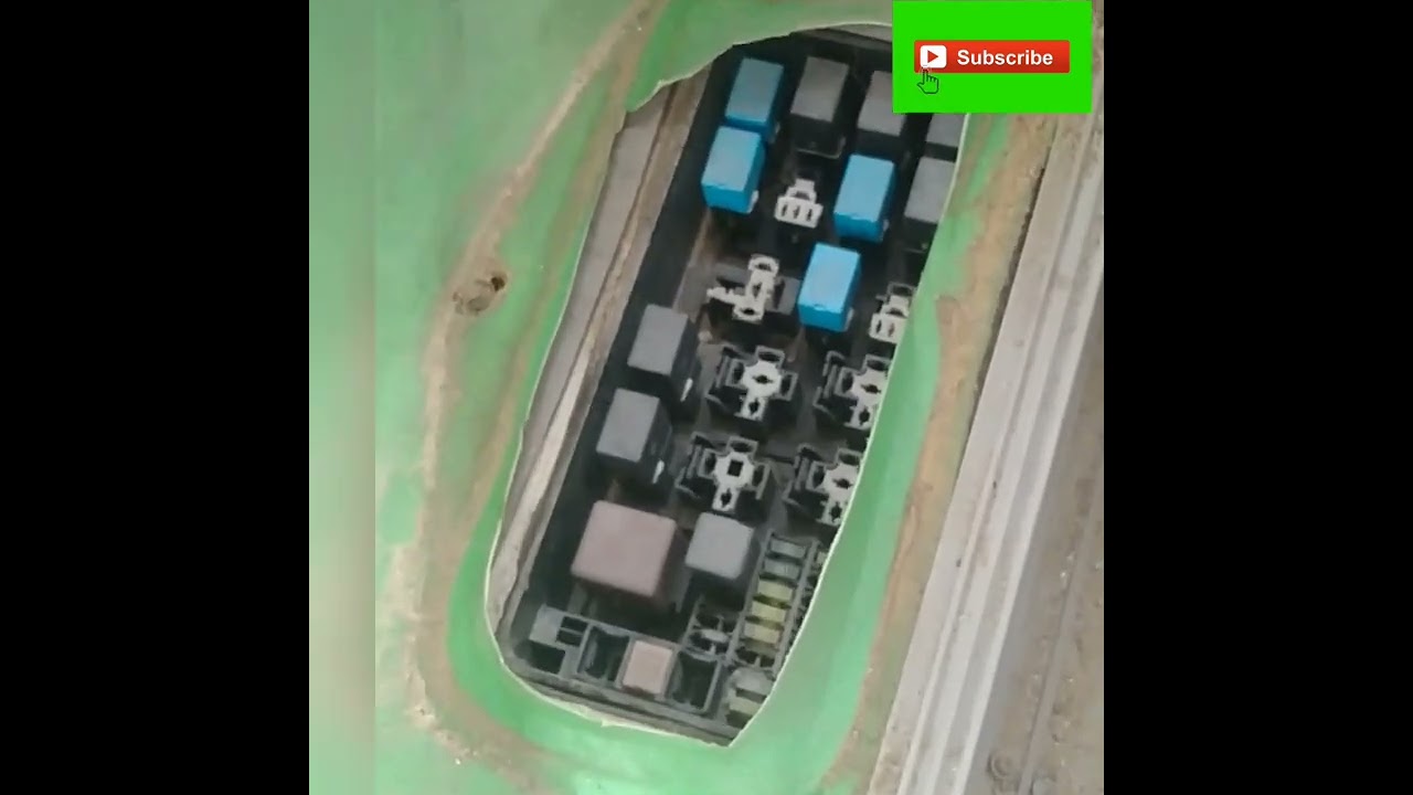 Toyota coaster fuse box & ecm location