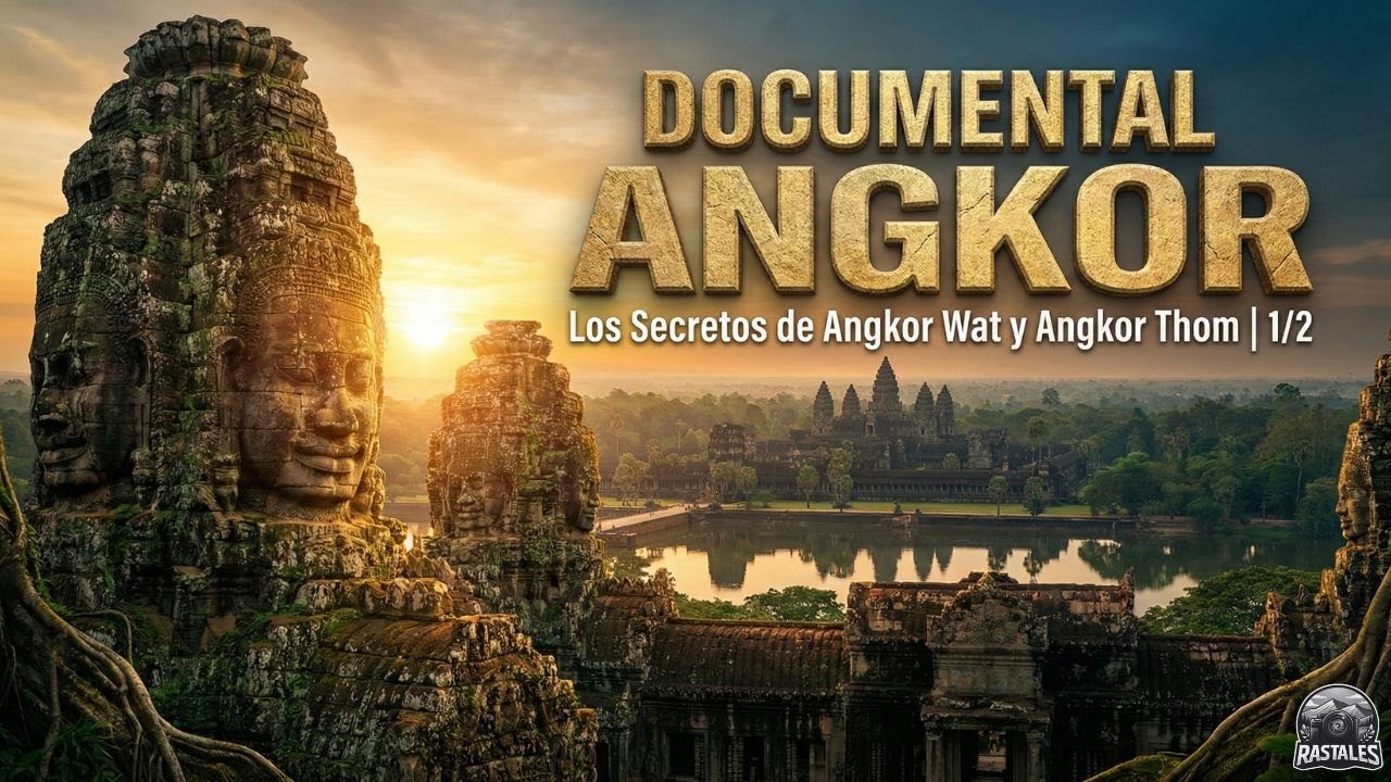 DOCUMENTAL ANGKOR |  Los Secretos de Angkor Wat y Angkor Thom | 1/2  