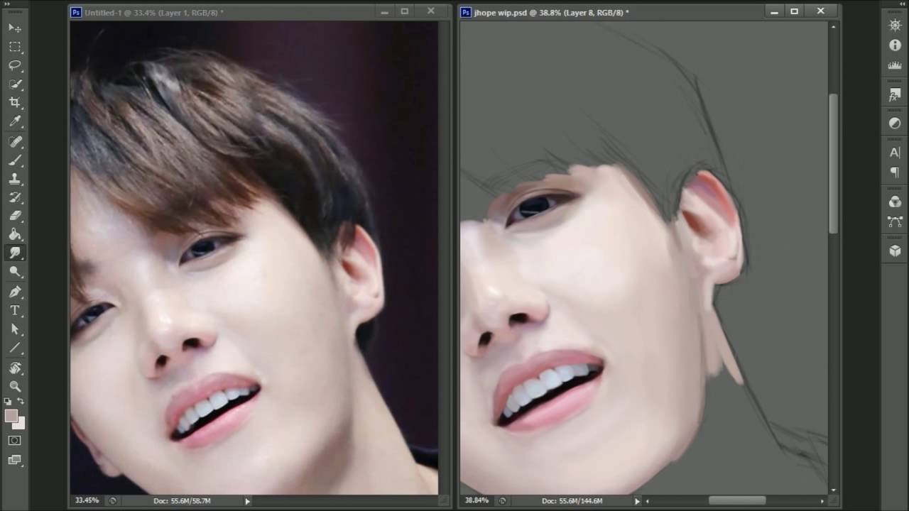 BTS Jhope Speedpaint