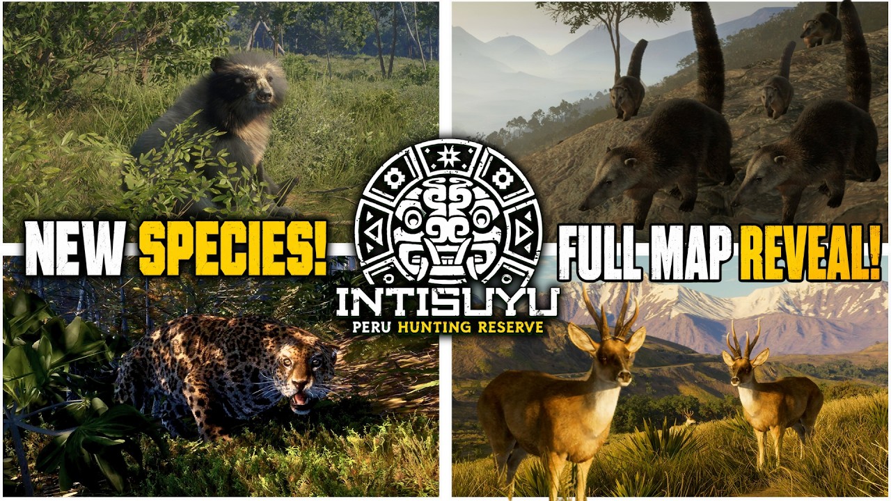 Новая карта в COTW! Полный список НОВЫХ видов РАСКРЫТ! Новый Великий?!? The Hunter: Call of the W...